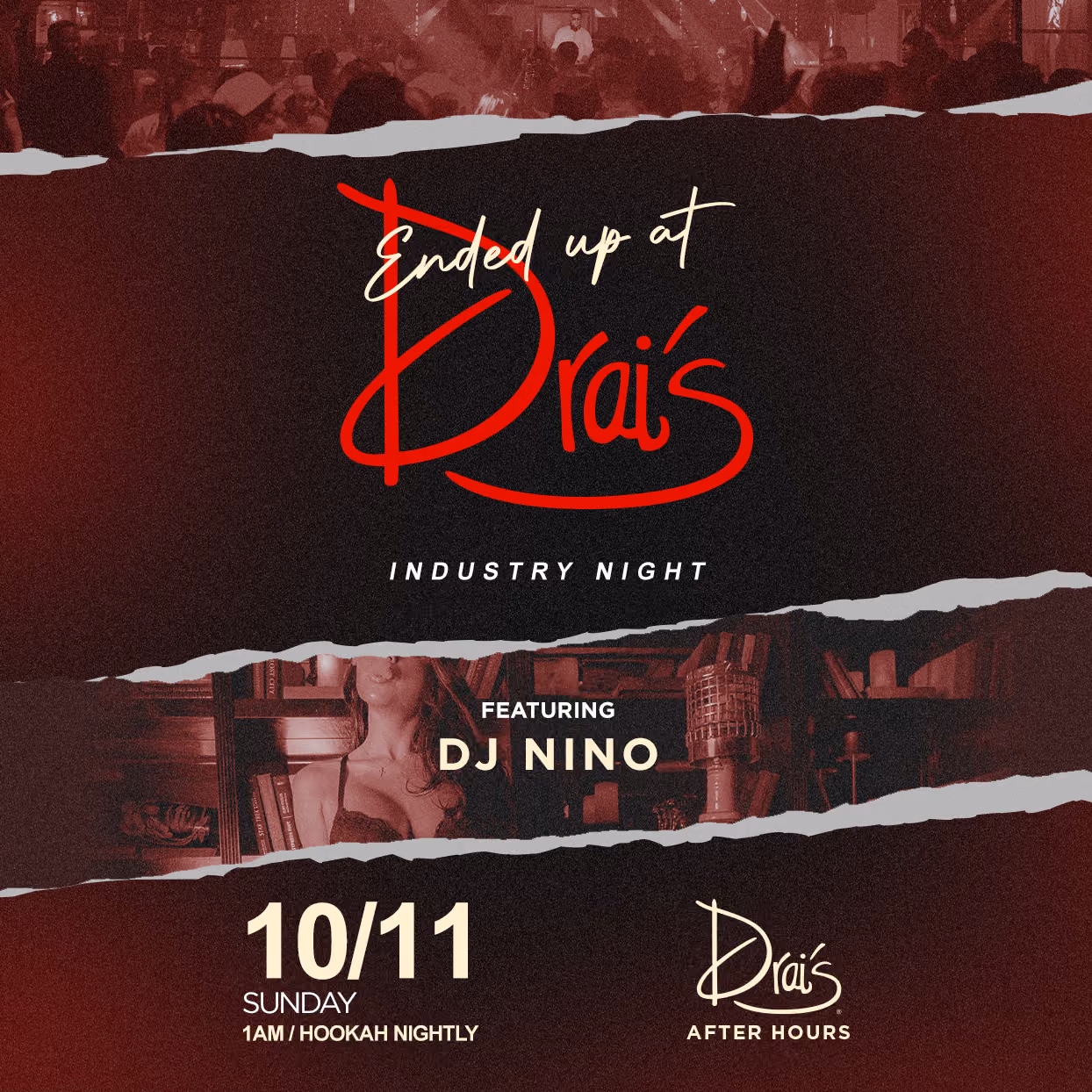 DJ Nino at Drai's After Hours on October 12, 2026