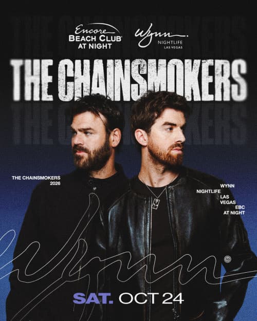 The Chainsmokers at EBC At Night on October 24, 2026