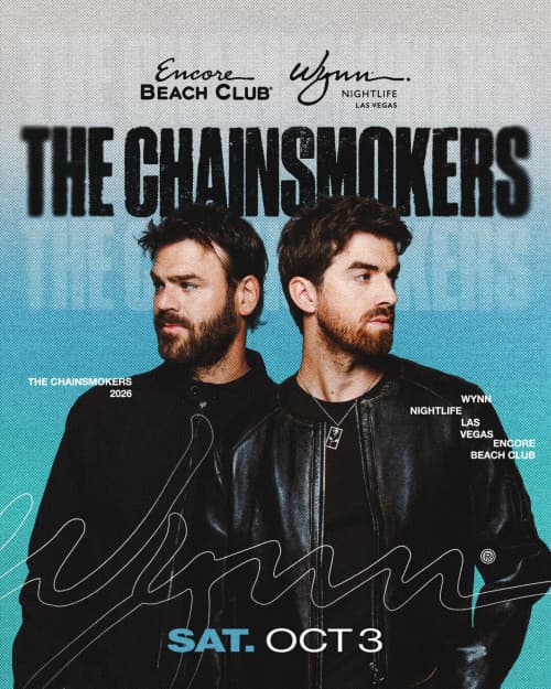 The Chainsmokers event artwork