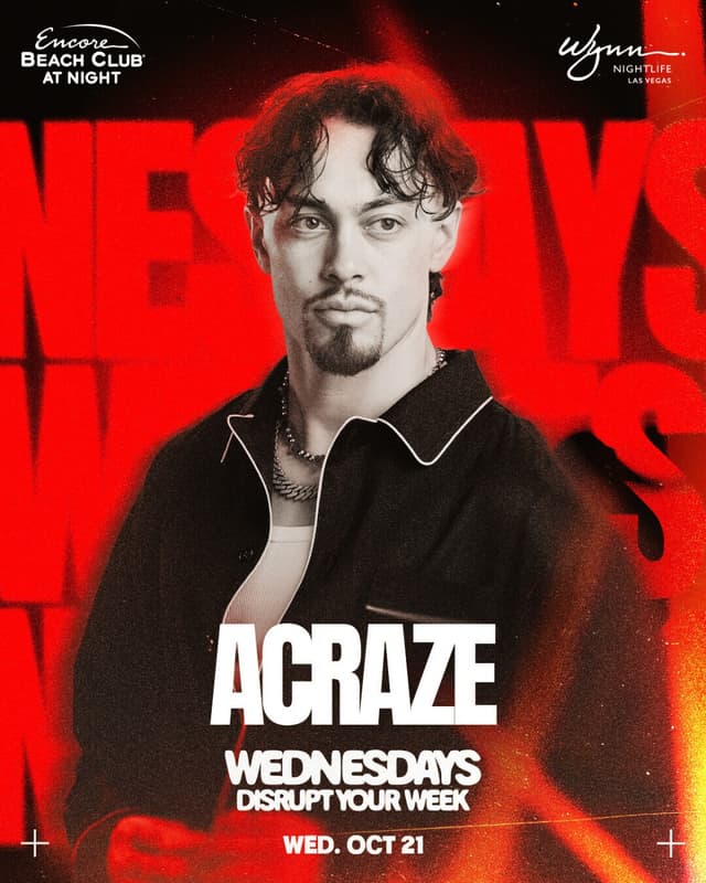 Acraze at EBC At Night on October 21, 2026