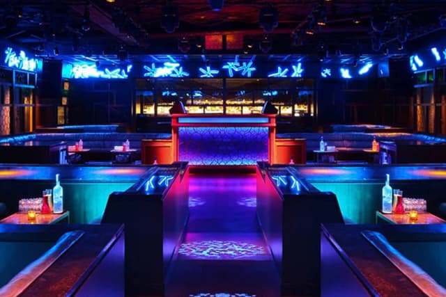 Hakkasan Nightclub Las Vegas — Level 3 lounge interior