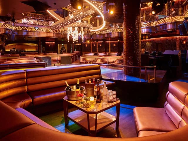OMNIA Nightclub Las Vegas — VIP tables in the main room