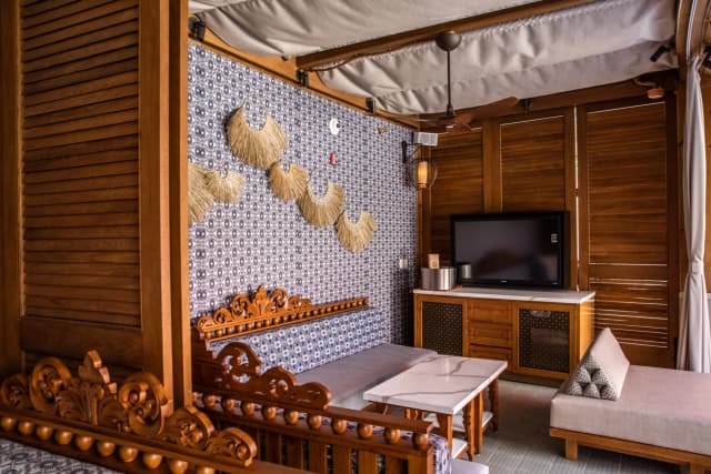 TAO Beach Dayclub Las Vegas — Private cabana seating