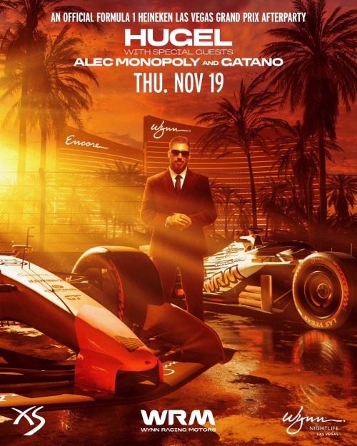 Hugel with Special Guests Alec Monopoly and Gatano at XS Nightclub on November 19, 2026